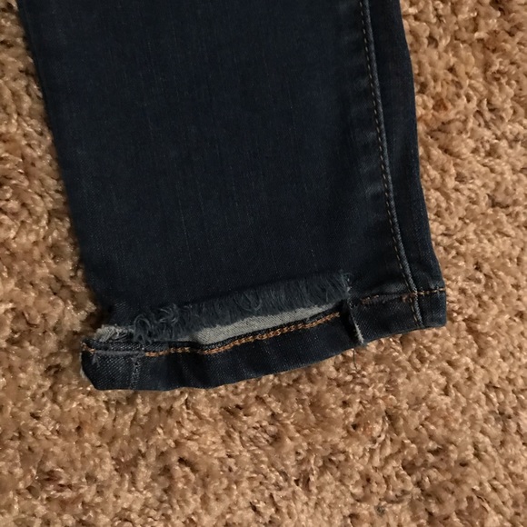 Sneak Peek High Rise Slit Knee Jeans - Picture 6 of 6
